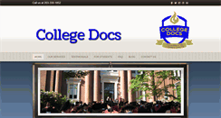 Desktop Screenshot of collegedocs.com